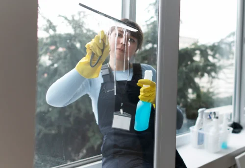 Nettoyage de vitres intérieures et extérieures à Cazeneuve